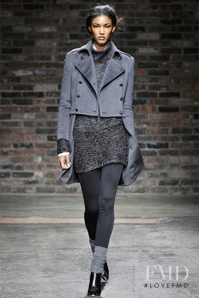 Sessilee Lopez featured in  the rag & bone fashion show for Autumn/Winter 2009