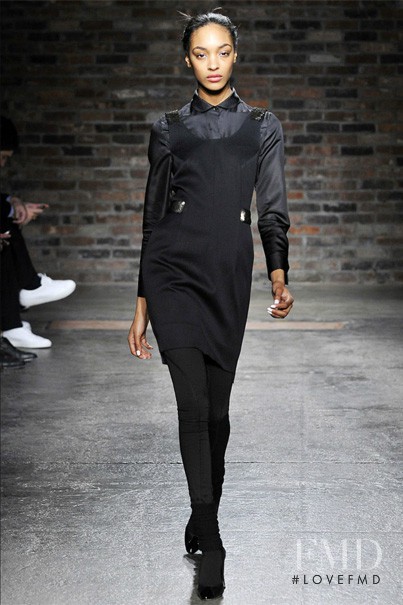 Jourdan Dunn featured in  the rag & bone fashion show for Autumn/Winter 2009