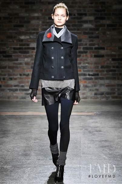 Karolin Wolter featured in  the rag & bone fashion show for Autumn/Winter 2009