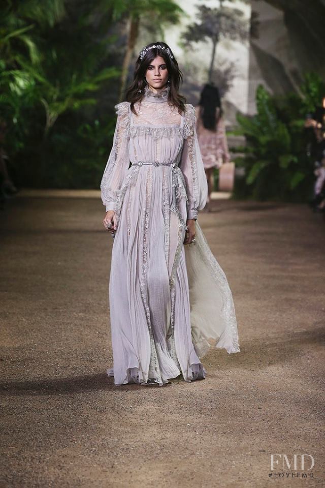 Antonina Petkovic featured in  the Elie Saab Couture fashion show for Spring/Summer 2016