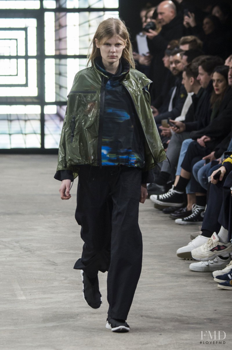 Alexandra Elizabeth Ljadov featured in  the Y-3 fashion show for Autumn/Winter 2016