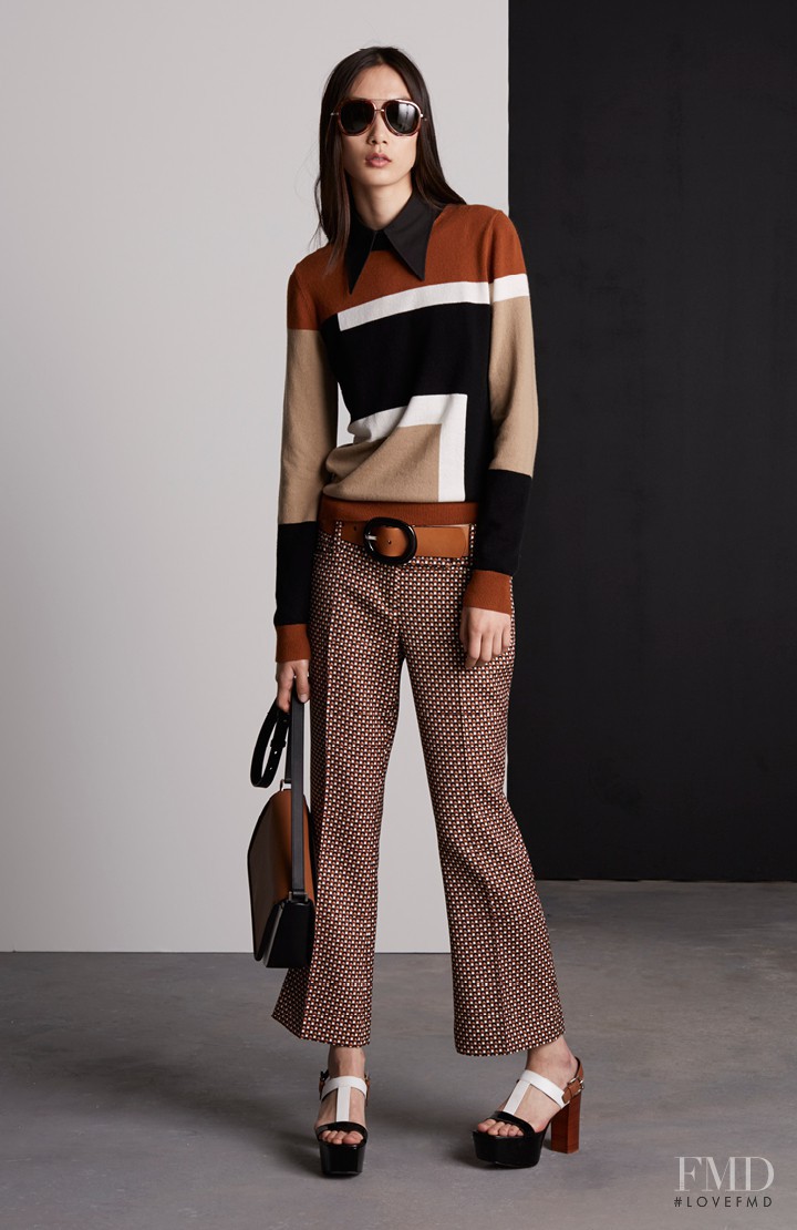 Dongqi Xue featured in  the Michael Kors Collection lookbook for Resort 2016