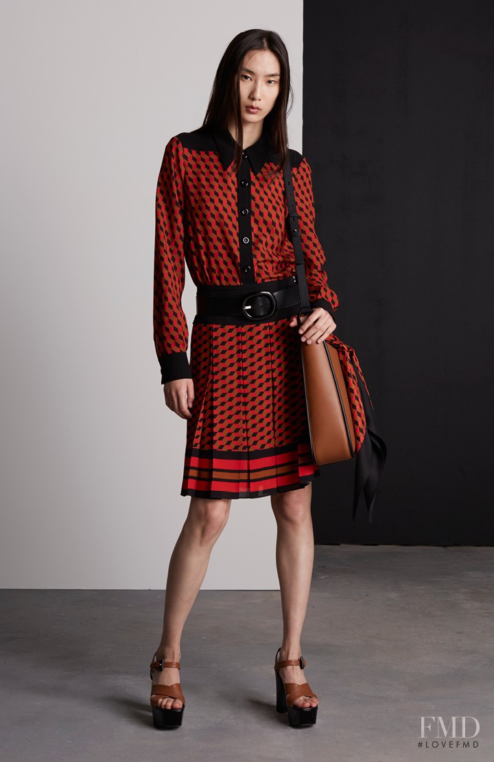 Dongqi Xue featured in  the Michael Kors Collection lookbook for Resort 2016