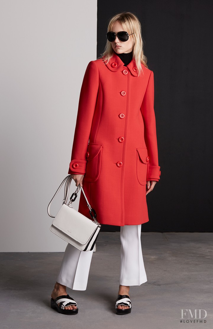 Harleth Kuusik featured in  the Michael Kors Collection lookbook for Resort 2016