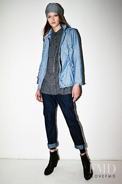 Yulia Kharlapanova featured in  the rag & bone fashion show for Resort 2010