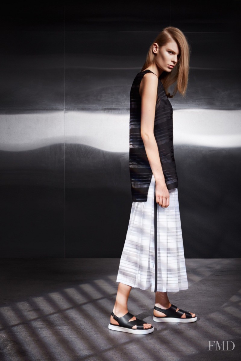 Alexandra Elizabeth Ljadov featured in  the Public School fashion show for Resort 2016