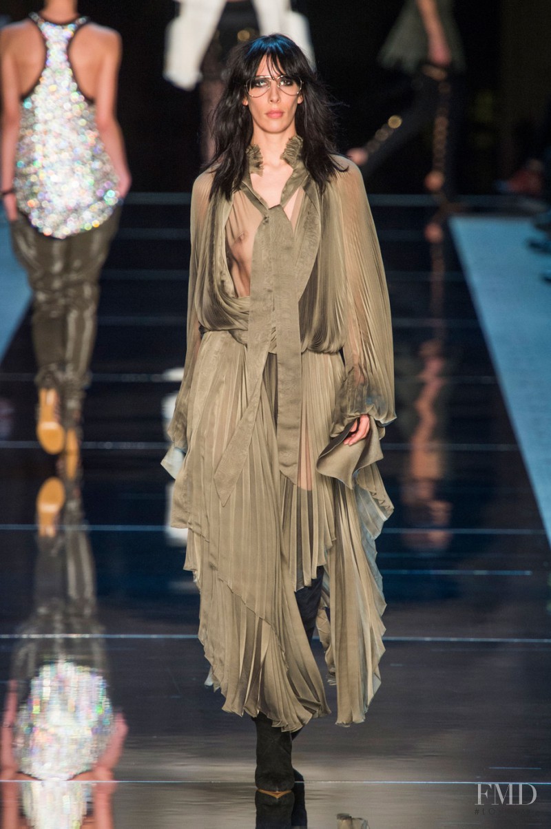 Jamie Bochert featured in  the Alexandre Vauthier fashion show for Spring/Summer 2016