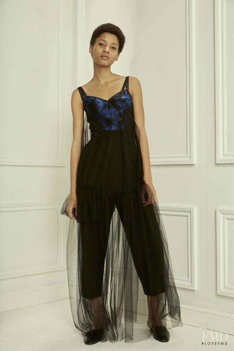 Lineisy Montero featured in  the Stella McCartney fashion show for Pre-Fall 2016