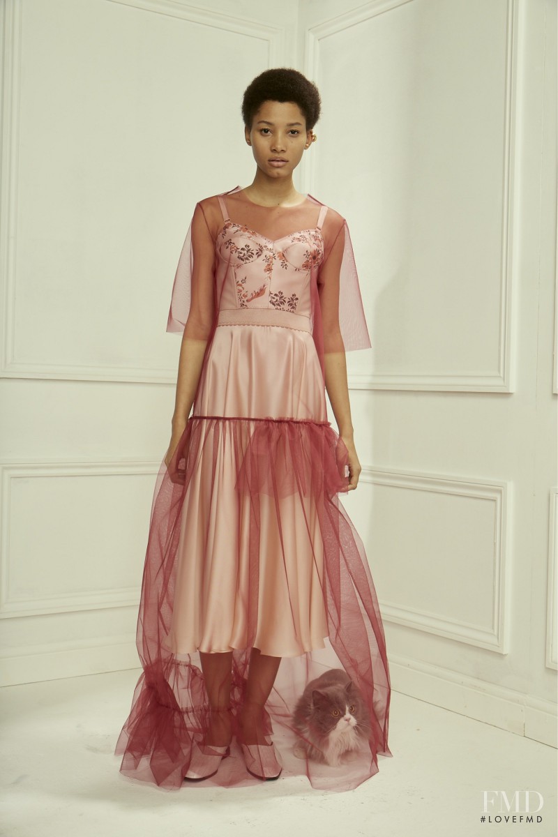 Lineisy Montero featured in  the Stella McCartney fashion show for Pre-Fall 2016