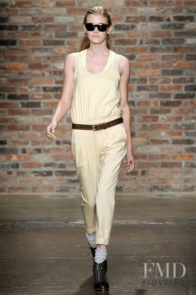 Kori Richardson featured in  the rag & bone fashion show for Spring/Summer 2010