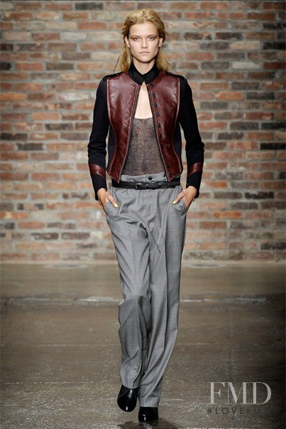 Kasia Struss featured in  the rag & bone fashion show for Spring/Summer 2010