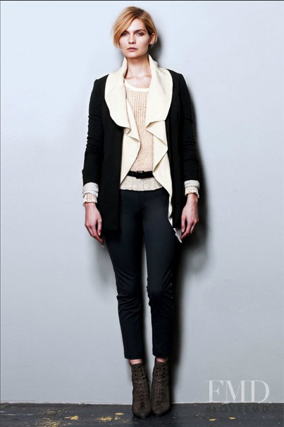 Karolin Wolter featured in  the rag & bone fashion show for Pre-Fall 2010
