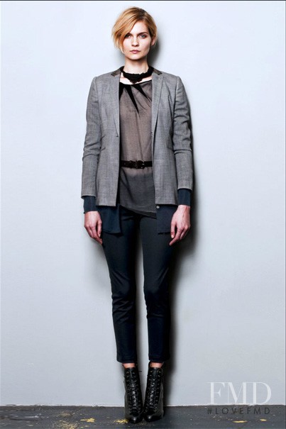 Karolin Wolter featured in  the rag & bone fashion show for Pre-Fall 2010