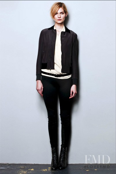 Karolin Wolter featured in  the rag & bone fashion show for Pre-Fall 2010