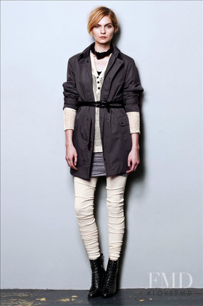 Karolin Wolter featured in  the rag & bone fashion show for Pre-Fall 2010