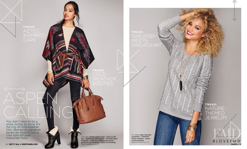 Stephanie Rose Bertram featured in  the AVON catalogue for Spring 2015