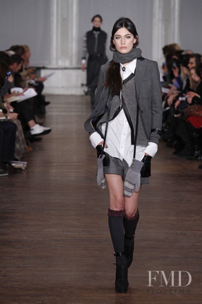 Jacquelyn Jablonski featured in  the rag & bone fashion show for Autumn/Winter 2010