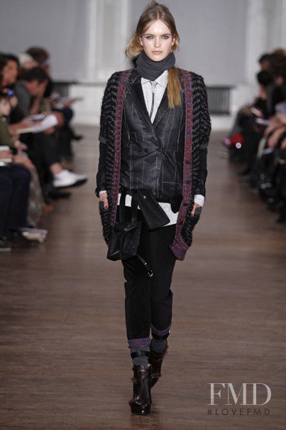 Mirte Maas featured in  the rag & bone fashion show for Autumn/Winter 2010