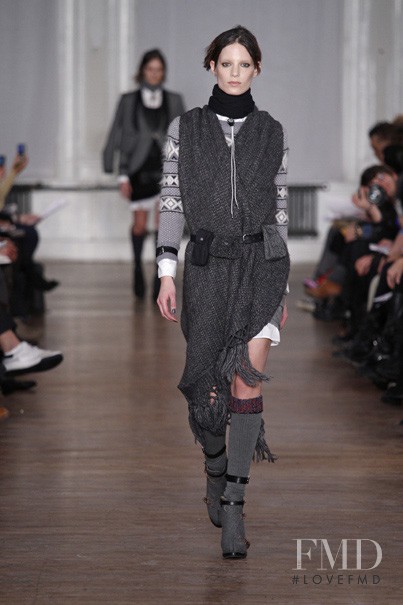 Iris Strubegger featured in  the rag & bone fashion show for Autumn/Winter 2010