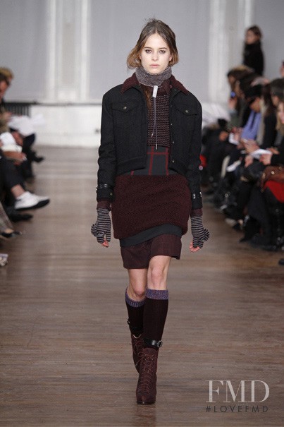 Vanessa Hegelmaier featured in  the rag & bone fashion show for Autumn/Winter 2010