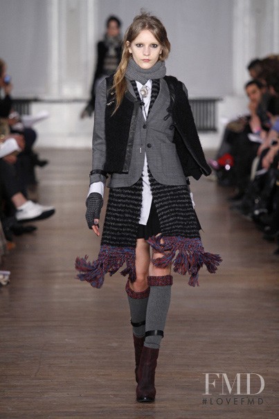 Dorothea Barth Jorgensen featured in  the rag & bone fashion show for Autumn/Winter 2010