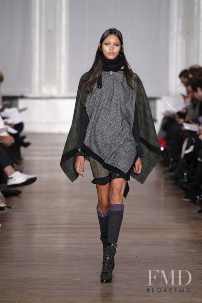 Lais Ribeiro featured in  the rag & bone fashion show for Autumn/Winter 2010