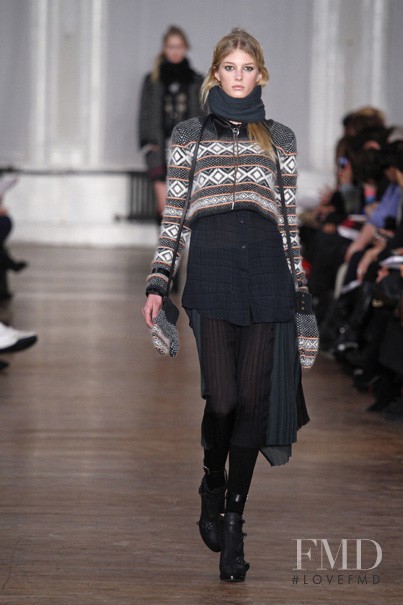 Sigrid Agren featured in  the rag & bone fashion show for Autumn/Winter 2010