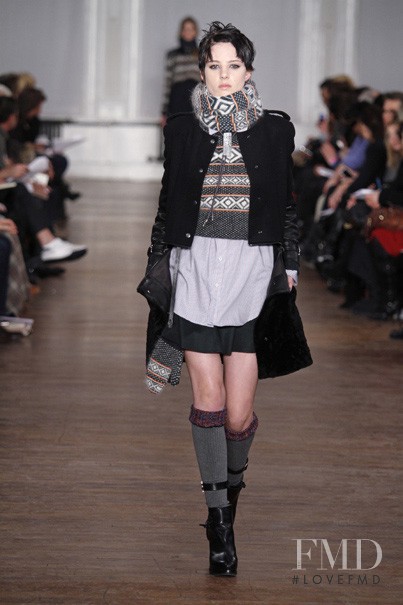 Eliza Cummings featured in  the rag & bone fashion show for Autumn/Winter 2010