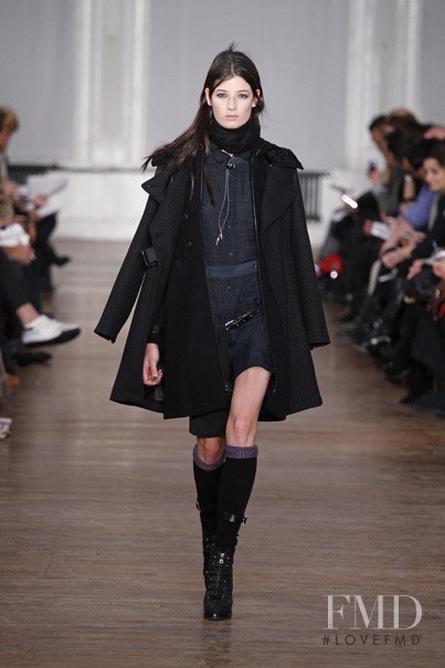 Débora Müller featured in  the rag & bone fashion show for Autumn/Winter 2010