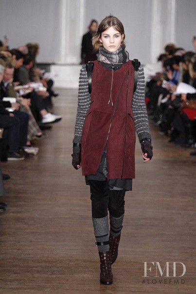 Julija Steponaviciute featured in  the rag & bone fashion show for Autumn/Winter 2010