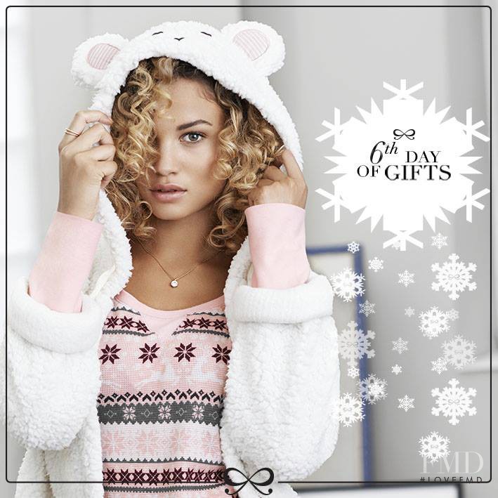 Stephanie Rose Bertram featured in  the Hunkemoller catalogue for Autumn/Winter 2014