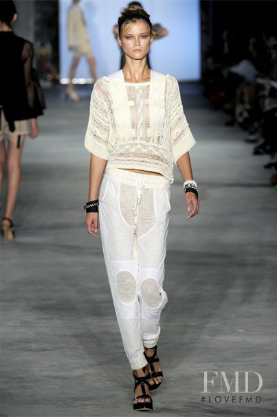 Kasia Struss featured in  the rag & bone fashion show for Spring/Summer 2011