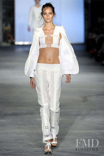 Freja Beha Erichsen featured in  the rag & bone fashion show for Spring/Summer 2011