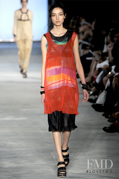 Fei Fei Sun featured in  the rag & bone fashion show for Spring/Summer 2011