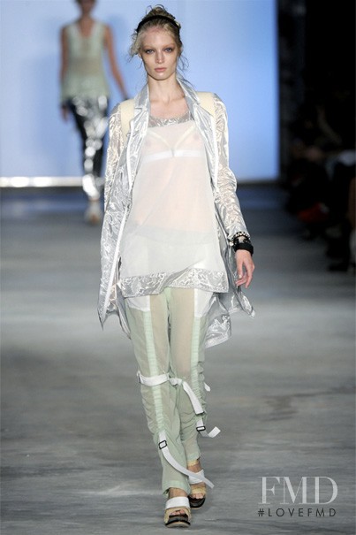 Melissa Tammerijn featured in  the rag & bone fashion show for Spring/Summer 2011
