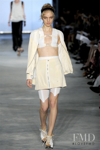 Naomi Preizler featured in  the rag & bone fashion show for Spring/Summer 2011