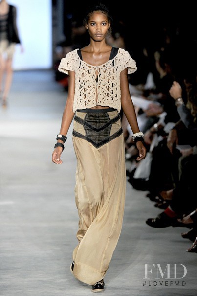 Melodie Monrose featured in  the rag & bone fashion show for Spring/Summer 2011
