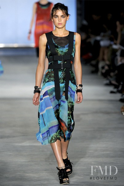 Bambi Northwood-Blyth featured in  the rag & bone fashion show for Spring/Summer 2011