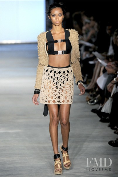 Anais Mali featured in  the rag & bone fashion show for Spring/Summer 2011