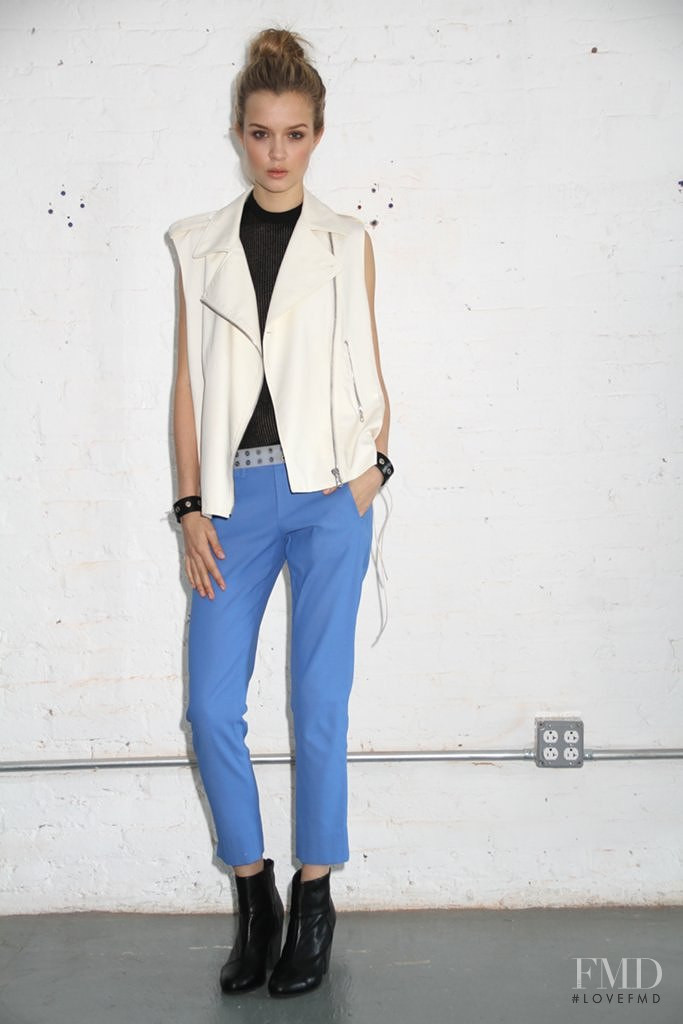 Josephine Skriver featured in  the rag & bone fashion show for Pre-Fall 2011