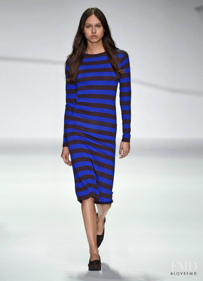 Pavlina Eneva featured in  the Jasper Conran fashion show for Spring/Summer 2015