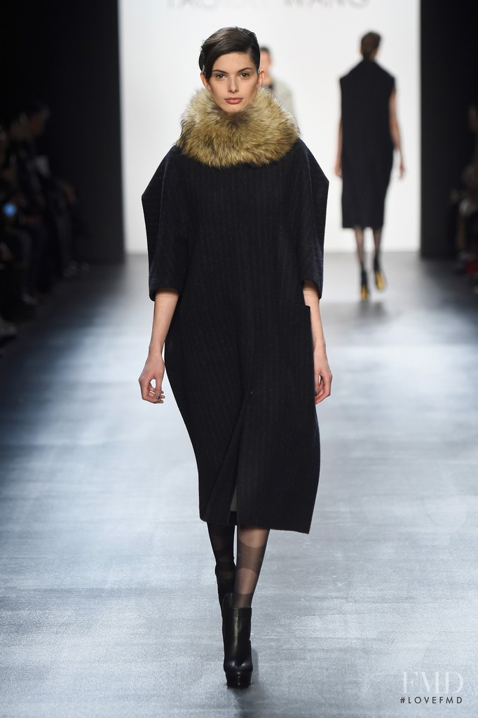 Giulia Manini featured in  the Taoray Wang fashion show for Autumn/Winter 2016