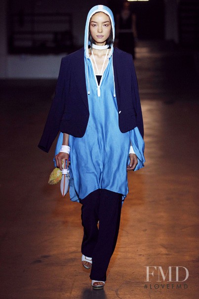 Fei Fei Sun featured in  the rag & bone fashion show for Spring/Summer 2012