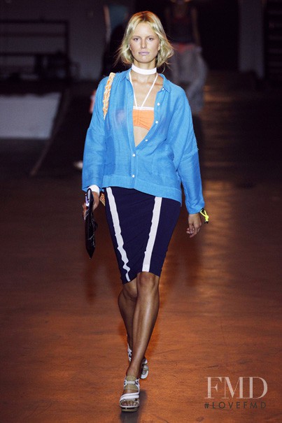 Karolina Kurkova featured in  the rag & bone fashion show for Spring/Summer 2012