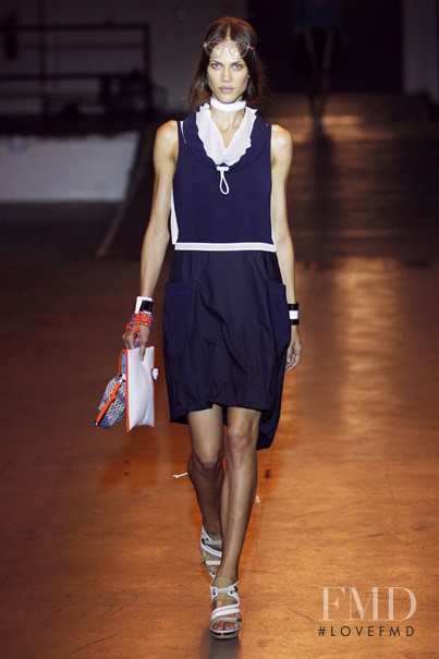 Aymeline Valade featured in  the rag & bone fashion show for Spring/Summer 2012