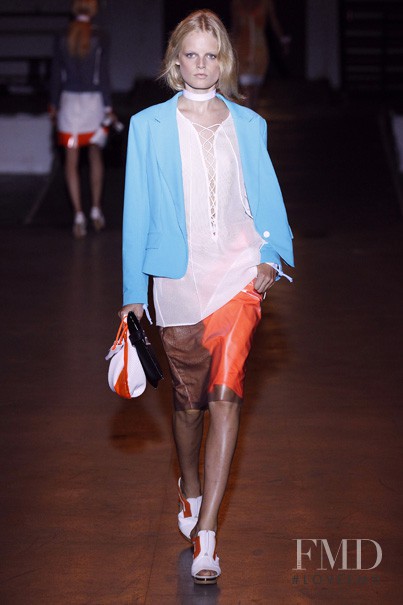 Hanne Gaby Odiele featured in  the rag & bone fashion show for Spring/Summer 2012
