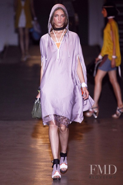 Daga Ziober featured in  the rag & bone fashion show for Spring/Summer 2012