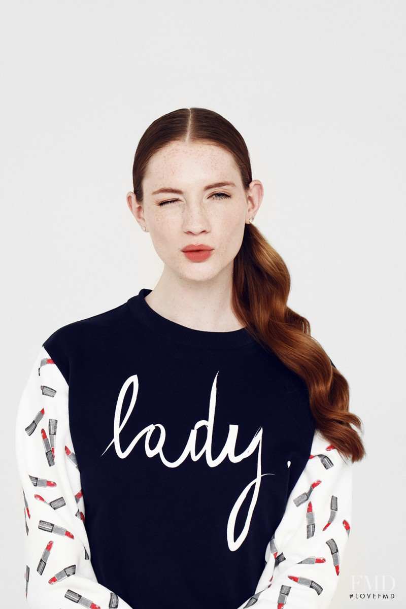 Kristin Zakala featured in  the Whats Inside You advertisement for Autumn/Winter 2014