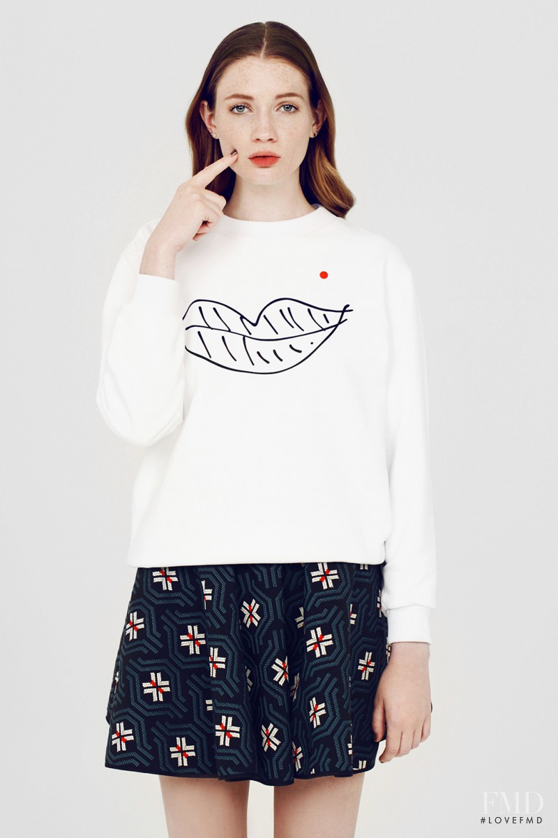 Kristin Zakala featured in  the Whats Inside You advertisement for Autumn/Winter 2014