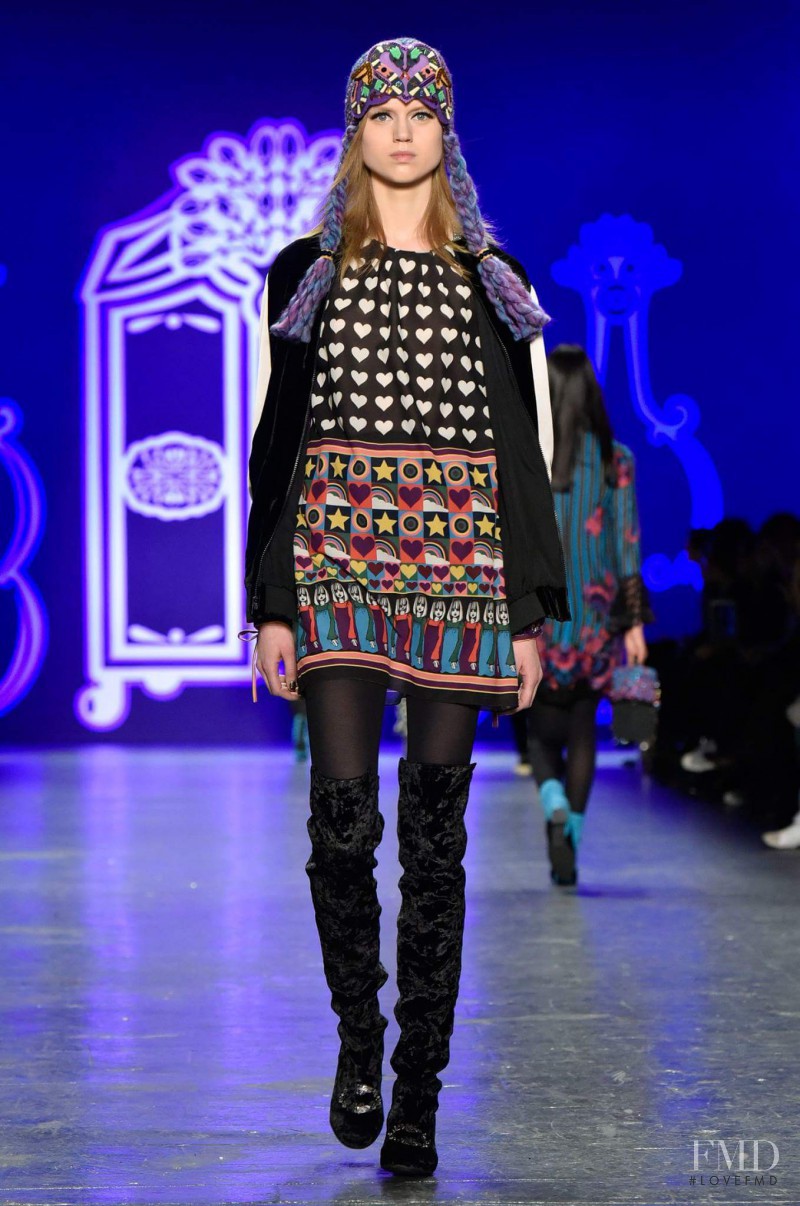 Frida Westerlund featured in  the Anna Sui fashion show for Autumn/Winter 2016